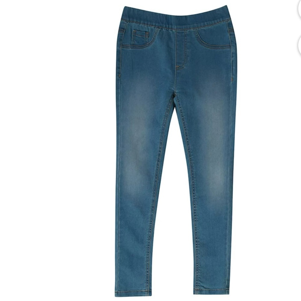 Boohoo Women's Light Blue Basic Jegging Stretch Denim Pull on Jeans Size 20
